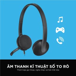 Thumbnail Tai nghe có dây Logitech H340 - Mic giảm ồn, kết nối USB-A 3