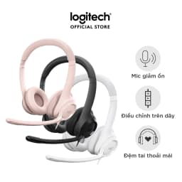 Thumbnail Tai nghe có dây Logitech H390 - Mic giảm ồn, quai đeo, chụp tai có đệm, kết nối USB-A 1
