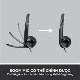 Thumbnail Tai nghe có dây Logitech H390 - Mic giảm ồn, quai đeo, chụp tai có đệm, kết nối USB-A 2
