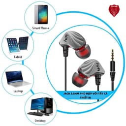 Thumbnail Tai nghe có dây nhét tai ZIYOU S2000 BASS cực khủng Driver Dynamic 14mm chiến hết mọi loại game,chống ồn cực tốt 3