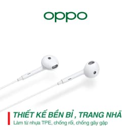 Thumbnail Tai nghe có dây Oppo có mic đàm thoại 1.2m có jack cắm 3.5mm và type C DYDX - Hàng bảo hành 30 ngày 2