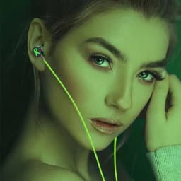 Thumbnail Tai nghe có dây Pffee 3.5mm / Type C hifi Tai nghe trò chơi Tai nghe siêu trầm có micrô khử tiếng ồn 1