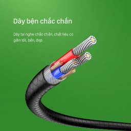 Thumbnail Tai Nghe Có Dây Wook RE101S Cổng Kết Nối 3.5mm Âm Thanh Sắc Nét Dây Bền Chắc Chắn Bảo Hành Chính Hãng 4