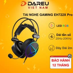 Thumbnail Tai nghe Dareu EH722X Pro (LED RGB / giả lập 7.1) Chính Hãng 1