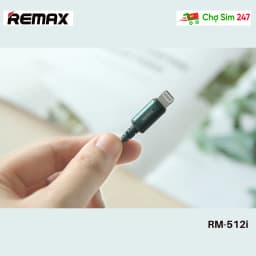 Thumbnail Tai nghe dây REMAX RM-512i chân L - Hợp kim nhôm + ABS - tai nghe có dây dành cho điện thoại 2