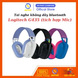 Thumbnail Tai nghe game không dây Bluetooth và Lightspeed Logitech G435 – Mic ảo tích hợp, nhẹ, đa tương thích 1