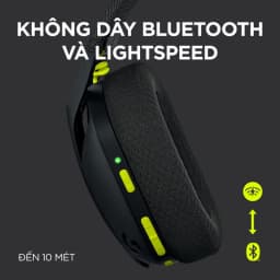 Thumbnail Tai nghe game không dây Bluetooth và Lightspeed Logitech G435 – Mic ảo tích hợp, nhẹ, đa tương thích 2