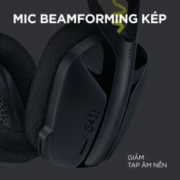 Thumbnail Tai nghe game không dây Bluetooth và Lightspeed Logitech G435 – Mic ảo tích hợp, nhẹ, đa tương thích 4