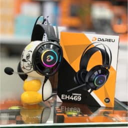 Thumbnail Tai nghe Gaming Dareu EH469 Queen 7.1 RGB Led - Hồng Pink Có Tai Mèo 2