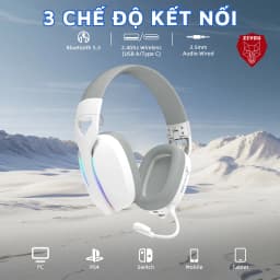 Thumbnail Tai Nghe Gaming Headphone Không Dây Ziyou Attack Shark L90 Bluetooth 5.3, Âm Thanh Vòm 7.1, LED RGB 2