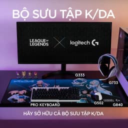 Thumbnail Tai nghe gaming in-ear Logitech G333 KDA - Dual Drivers, Jack 3.5mm, Mic 3
