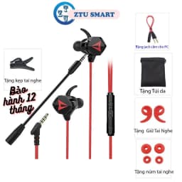 Thumbnail Tai nghe gaming ZTU SMART G901 chuyên chơi game PUBG mobile / FF / ROS / Tốc chiến mic rời 360 1