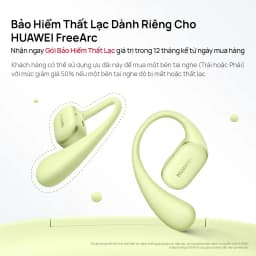 Thumbnail Tai Nghe HUAWEI FreeArc Thiết Kế Góc Tam Giác 140° Tối Ưu | Chất Âm Bùng Nổ | Kháng Nước Chuẩn IP57 3