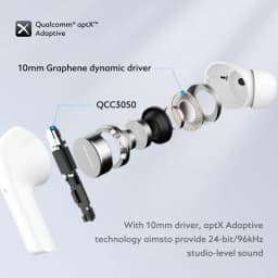 Thumbnail Tai nghe iSuper Evo Buds Sound Pro Bluetooth V5.2 không dây QCC3040 aptX Voice 32kHz 4 Mic CVC HD Gọi Kết nối với 2 thiết bị 2