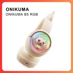 Thumbnail Tai Nghe Không Dây Bluetooth ONIKUMA B5 RGB Có Tai Mèo Đầy Sức Hút - Hàng Chính Hãng 2