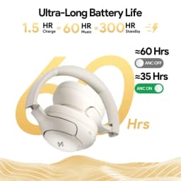 Thumbnail Tai nghe không dây iSuper Sound Comfort ANC, Bluetooth 5.4, Âm thanh Hi-Res, Tai nghe khử tiếng ồn chủ động 43dB 4