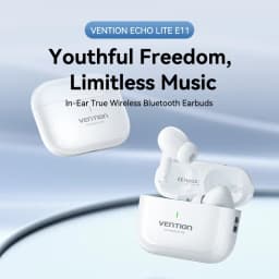 Thumbnail Tai nghe không dây thực sự Vention có Bluetooth 5.4, 10m Kết nối ổn định IPX chống nước - Tai nghe Bluetooth trong tai để sử dụng thể thao và hàng ngày 1