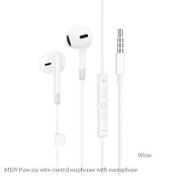 Thumbnail Tai nghe M109 có dây nhét tai có mic nghe gọi dùng cho mọi dòng điện thoại DYDX bảo hành 6 tháng M109 1