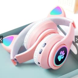 Thumbnail Tai Nghe Mèo ZTU SMART V01 Kết Nối Bluetooth Chụp Tai Có Mic Âm Bass Mạnh, Có đèn led. 3
