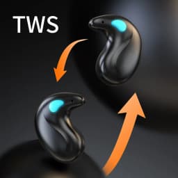 Thumbnail Tai nghe ngủ mini Pffee Super Bass Tai nghe Bluetooth 5.3 không dây Khử tiếng ồn 3