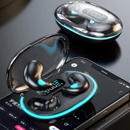 Thumbnail Tai nghe ngủ mini Pffee Super Bass Tai nghe Bluetooth 5.3 không dây Khử tiếng ồn 4