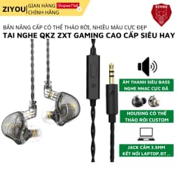 Thumbnail Tai Nghe Nhạc Cao Cấp Ziyou QKZ ZXT Phiên Bản 2025 Nghe Nhạc Âm Thanh Siêu Hay Housing Tháo Rời 1