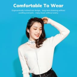 Thumbnail Tai nghe nhét tai cách ly tiếng ồn TOPK F20 có micrô và điều khiển âm lượng 1