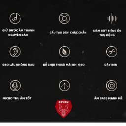 Thumbnail Tai nghe nhét tai có dây ZIYOU AK2 nghe nhạc chơi game cực đã,âm thanh SUPER BASS,có mic đàm thoại,dành cho điện thoại 2