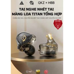 Thumbnail Tai Nghe Nhét Tai Có Mic Ziyou QKZ HBB Âm Thanh Chuyên Nghiệp Tích Hợp Micro Màng Loa TiTan Đa Lớp 4