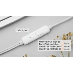 Thumbnail Tai nghe nhét tai Jack 3.5mm N03 có dây chống ồn có mic tích hợp điều khiển âm lượng cho Oppo Samsung Sony Xiaom 4