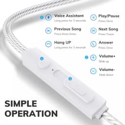 Thumbnail Tai nghe nhét tai TOPK F20 có micro jack 3.5mm điện thoại 4