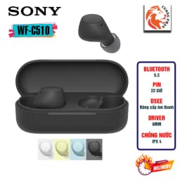 Thumbnail Tai Nghe Nhét Tai True Wireless Sony WF-C510 Mẫu Mới 2024 - DSEE, Bluetooth 5.3, Chống Nước IPX4 1