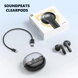 Thumbnail Tai nghe True Wireless SoundPEATS Clear / ClearPods | Mic Kép ENC | Bluetooth 5.3 4