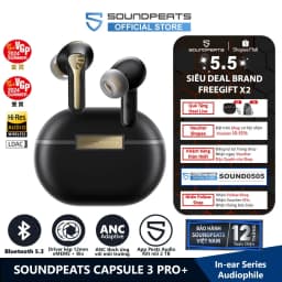 Thumbnail Tai nghe True Wireless SoundPEATS Capsule 3 Pro+ Loa kép xMEMS LDAC Bluetooth 5.3 1