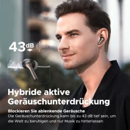 Thumbnail Tai nghe True Wireless SoundPEATS Capsule 3 Pro | ANC 43dB | 6Mic Clear Call | Bluetooth 5.3 4