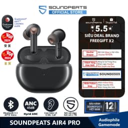 Thumbnail Tai nghe True Wireless SoundPEATS Air4 Pro | APTX Lossless | APTX Voice 6Mic | Bluetooth 5.3 1