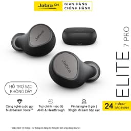 Thumbnail Tai Nghe True Wireless Jabra Elite 7 Pro Sạc Không Dây Chống Ồn ANC 4 Microphone - Hàng Chính Hãng 3