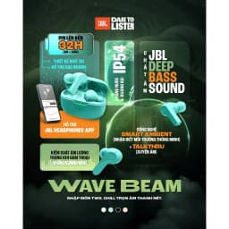 Thumbnail Tai Nghe Truewireless JBL Wave Beam - Hàng Chính Hãng 1