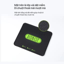 Thumbnail Tấm Lót Chuột Kiểu Dáng Gaming VIVAN RP01 Black - 22x18x0.2 cm 3