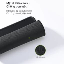 Thumbnail Tấm Lót Chuột Kiểu Dáng Gaming VIVAN RP01 Black - 22x18x0.2 cm 4