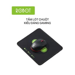 Thumbnail Tấm Lót Chuột Kiểu Dáng Gaming ROBOT RP01 Đen Kích Thước 220x180x2mm 1