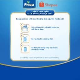 Thumbnail [Tặng Bình Giữ Nhiệt 500ml] Sữa Bột Friso Gold 4 Hộp Giấy 2kg 4