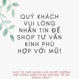 Thumbnail 【TẶNG KÈM BỘ ỐC VÍT】Kính gắn mũ bảo hiểm GRO đa năng thay thế các dòng nón nửa đầu, nón 3/4 đầu trên thị trường 2