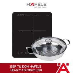 Thumbnail [Tặng kèm nồi inox] Bếp từ đơn Hafele HS-I2711B 536.61.890 1