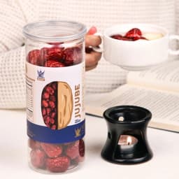 Thumbnail Táo Đỏ Hàn Quốc Vua Yến Mạch thượng hạng sấy khô đặc biệt loại 1 hộp 350gr Healthy Food 4