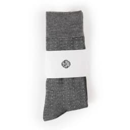 Thumbnail Tất Cổ Cao Mang Giày Tây, Chấm Bi Nhỏ 4 Màu - Cotton Co Giãn Thấm Hút Tốt - Thương Hiệu Be Classy 2