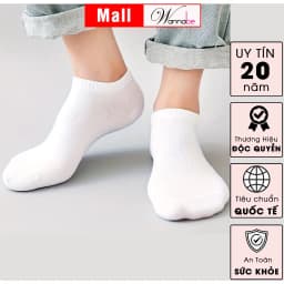 Thumbnail Tất cổ vừa unisex WANNABE vớ cotton thể thao nam nữ đều dùng được khử mùi hôi chân êm ái nhẹ nhàng suốt cả ngày VD009 3