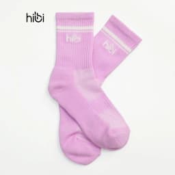 Thumbnail Tất Thể thao Hibi Sports A010 Cotton cổ cao có đệm chống hôi chân và bo chun bàn chân 4