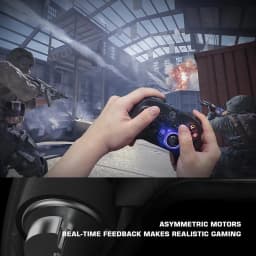 Thumbnail Tay cầm chơi game HOSAN gameSir T4 Pro, hỗ trợ cả PC và điện thoại, thời lượng pin 600mAh 2