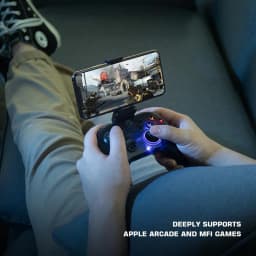 Thumbnail Tay cầm chơi game HOSAN gameSir T4 Pro, hỗ trợ cả PC và điện thoại, thời lượng pin 600mAh 3